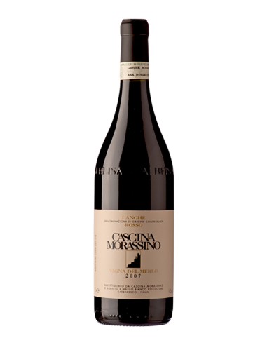 Langhe Rosso (Merlot) DOC Langhe Cascina Morassino 2015 75 cl.