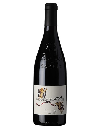 Sablet rouge Les deux Anges AC Domaine de Cabasse 2018 75 cl.