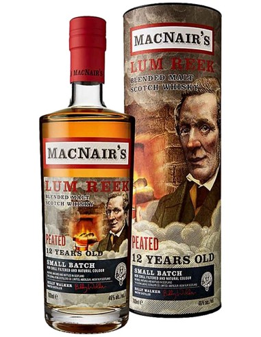 Blended Malt Scotch Whisky MacNair's Lum Reek 12 ans 70 cl.