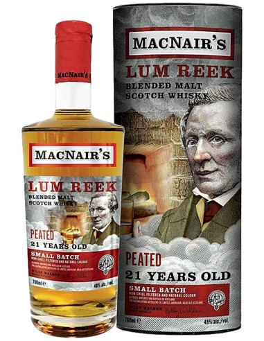 Blended Malt Scotch Whisky MacNair's Lum Reek 21 ans 70 cl.