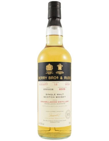 Blended Scotch Whisky Berrys’ Own Selection Macduff 2006 - bottled 2018 Cask No.8102411 70 cl.