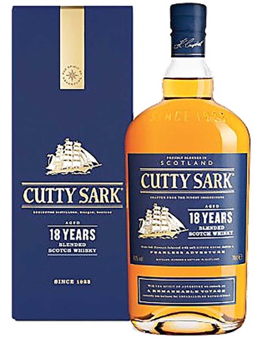 Blended Scotch Whisky Cutty Sark 18 ans 70 cl.