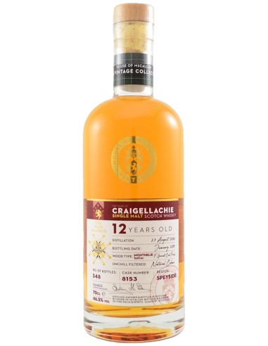 Blended Scotch Whisky House of McCallum Craigellachie 12 ans Meursault Cask Finish 70 cl.