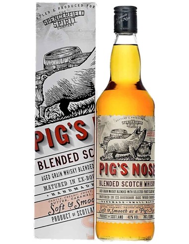 Blended Scotch Whisky Pig’s Nose 70 cl.