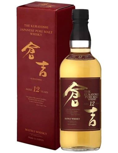 Japanese Pure Malt Whisky The Kurayoshi 12 ans 70 cl.