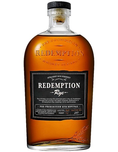 Rye Whiskey Redemption 75 cl.