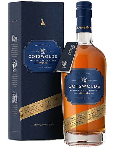 English Single Malt Whisky Cotswolds Founder's Choice 70 cl.