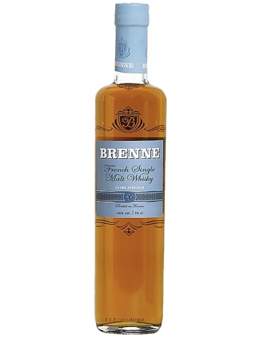 Single Malt French  Whisky Brenne 70 cl.