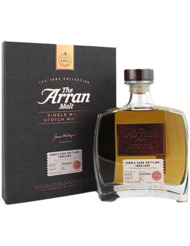 Single Malt Scotch Whisky Arran Single Cask 1995/433 "Exclusive for Switzerland" 70 cl.