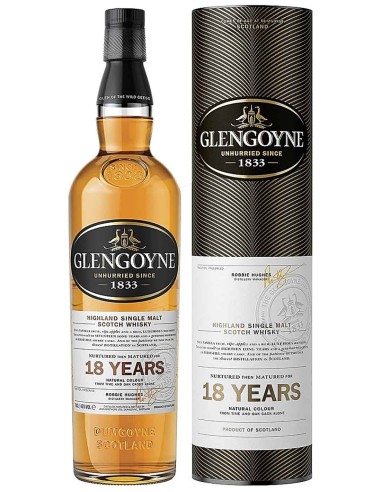 Single Malt Scotch Whisky Glengoyne 18 ans 20 cl.