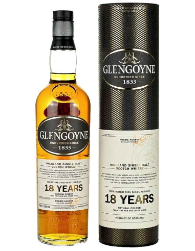 Single Malt Scotch Whisky Glengoyne 18 ans 70 cl.