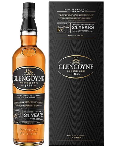 Single Malt Scotch Whisky Glengoyne 21 ans 70 cl.