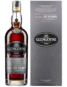 Single Malt Scotch Whisky Glengoyne 25 ans 70 cl.