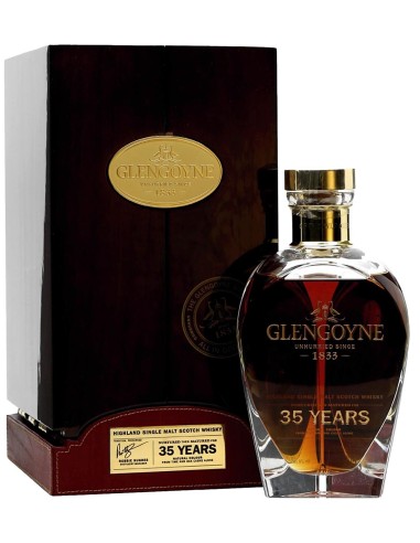 Single Malt Scotch Whisky Glengoyne 35 ans Decanter 70 cl.