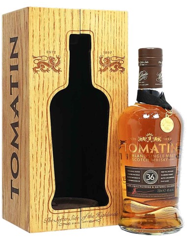 Single Malt Scotch Whisky Tomatin 36 ans 70 cl.