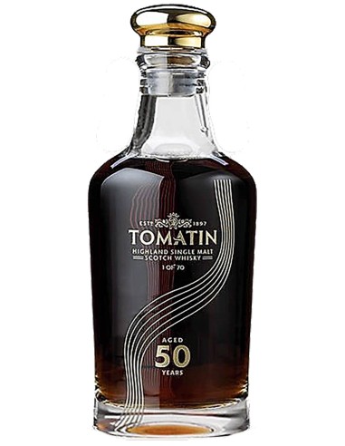 Single Malt Scotch Whisky Tomatin 50 ans - distilled 24.11.1967 70 cl.