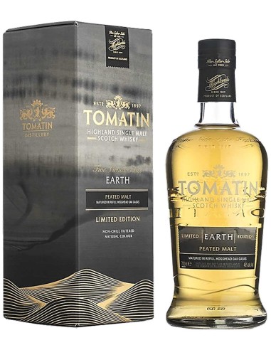 Single Malt Scotch Whisky Tomatin Five Virtues "Earth" 70 cl.