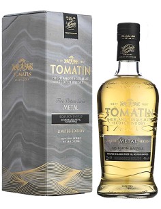 Single Malt Scotch Whisky Tomatin Five Virtues "Metal" 70 cl.