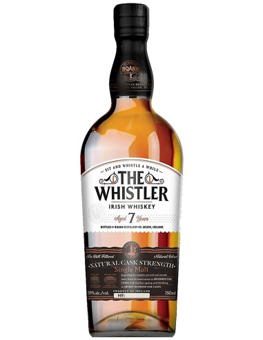 Single Malt Whiskey The Whistler 7 ans Natural Cask Strength 70 cl.