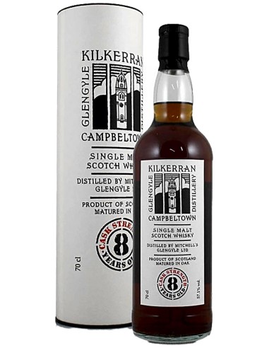 Single Malt Scotch Whisky Kilkerran Campbeltown 8 ans Cask Strength (100% ex-Sherry) 70 cl. *(Disponible 12.21)