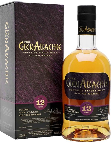 Single Malt Scotch Whisky The GlenAllachie 12 ans 70 cl.