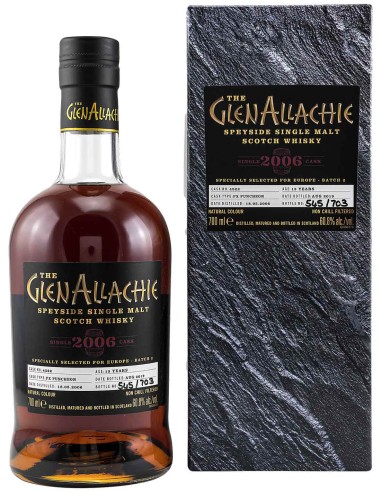 Single Malt Scotch Whisky The GlenAllachie 2006 Cask 4522 Pedro Ximenez 70 cl.