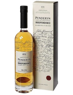 Welsh Single Malt Whisky Penderyn Icons of Wales 2 "Independence" 70 cl.