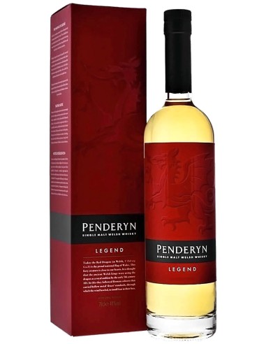 Welsh Single Malt Whisky Penderyn Legend (Madeira Finish) 70 cl.