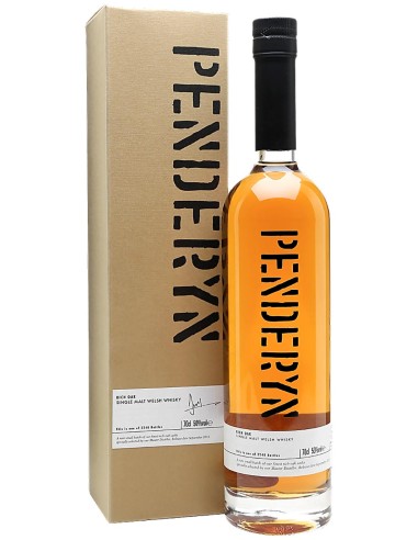 Welsh Single Malt Whisky Penderyn Rich Oak 70 cl.