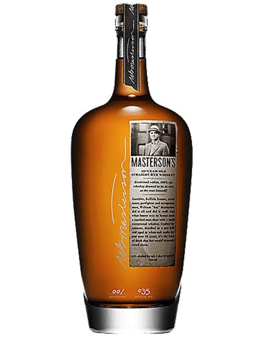 Canadian Straight Rye Whiskey Masterson’s 10 ans American Oak Barrel Finish 75 cl.