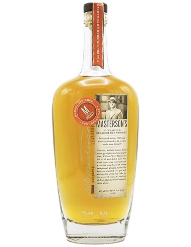 Canadian Straight Rye Whiskey Masterson’s 10 ans Hungarian Oak Barrel Finish 75 cl.