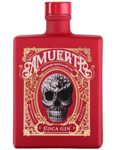 Gin Amuerte Coca Leaf Red 70 cl.