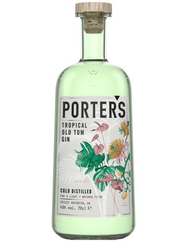 Gin Porter's Old Tom Tropical Gin 70 cl.