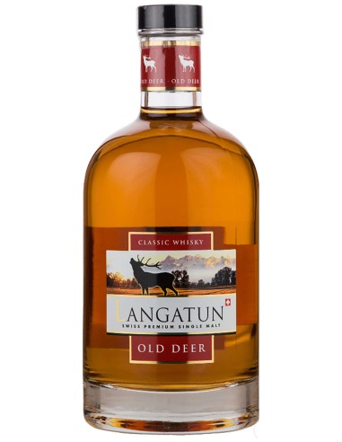 Single Malt Whisky Langatun Old Deer 50 cl.
