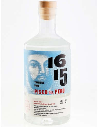 Pisco 1615 Puro Torontel 70 cl.