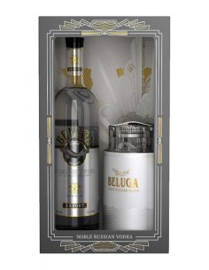Vodka Beluga Noble Russian + Caviar Set 70 cl.