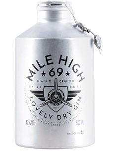Gin Mile High 69 Lovely Handcrafted Dry 50 cl.