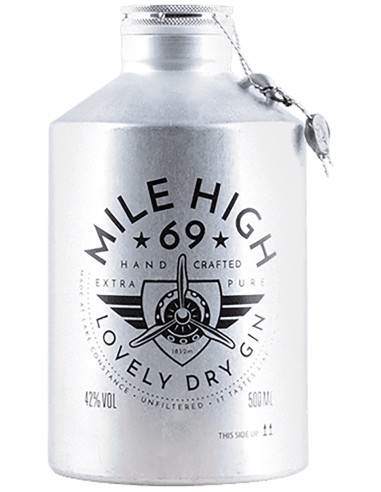 Gin Mile High 69 Lovely Handcrafted Dry 50 cl.