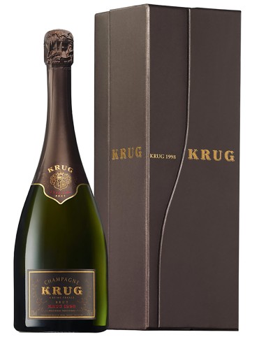 Champagne Krug Brut Millésimé AC 1998 en Coffret 300 cl.
