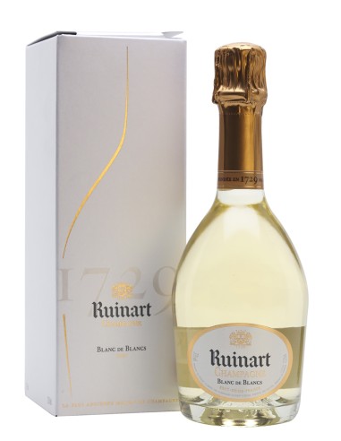 Champagne Ruinart Blanc de Blanc en Coffret 37.5 cl.