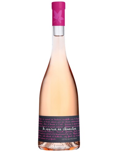 Le Caprice de Clémentine rosé AOC Côtes de Provence, Château Les Valentines 2021 75 cl.