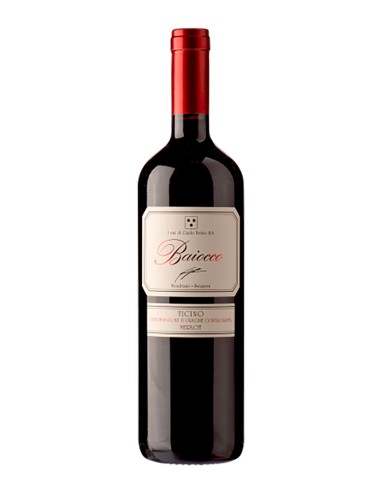 Merlot Baiocco DOC Ticino Guido Brivio 2019 37.5 cl.