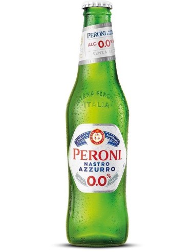 Bière Peroni Nastro Azzurro Sans Alcool Btl. 33 cl