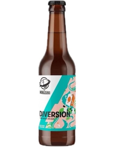 Bière Nébuleuse Diversion sans alcool 24x33 cl