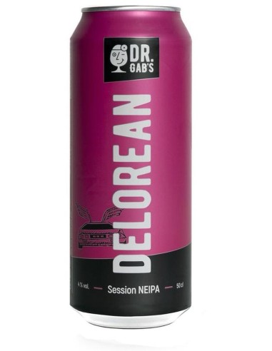 Bière Dr. Gab's Delorean Canettes 24x50 cl.