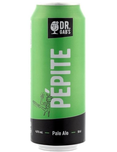 Bière Dr. Gab's Pépite Blonde Canettes 24x50 cl.