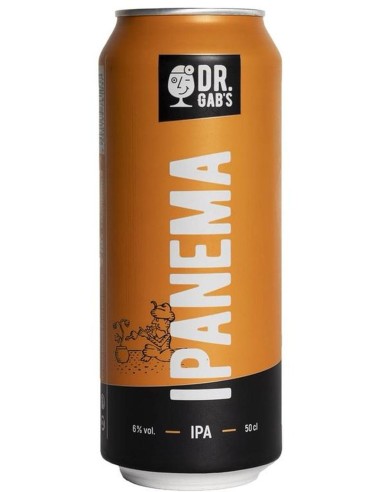 Bière Dr. Gab's IPAnema Canettes 24x50 cl.