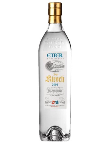 Eaux-de-vie Etter Kirsch de Zoug 70 cl.