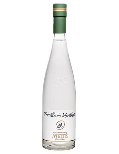 Eaux-de-vie Metté Feuille de Menthe 6 ans 50 cl.