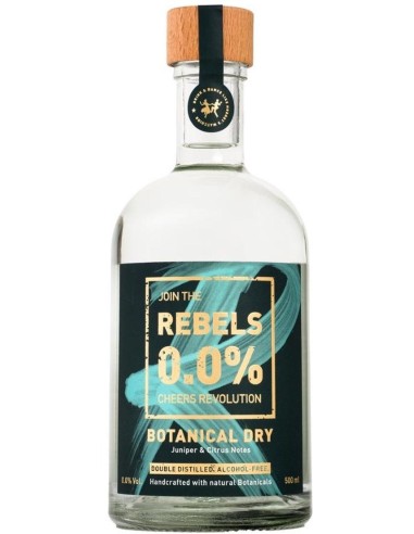 0.0% REBELS Botanical Dry 50 cl.